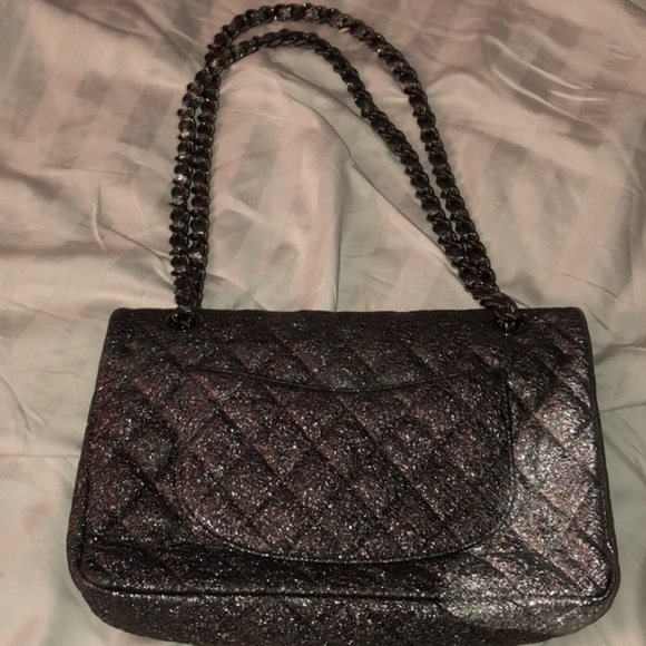 Chanel Metallic Quilted Classic Double Flap - Picture 3 of 7